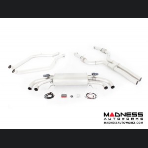 Alfa Romeo Giulia Performance Exhaust - 2.9L QV - REMUS - Cat Back w/ REMUS Sound Controller - Polished Straight Cut Tips